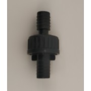 PVC Barbed Non Return Valve 16mm OD x 5/8 inch ID